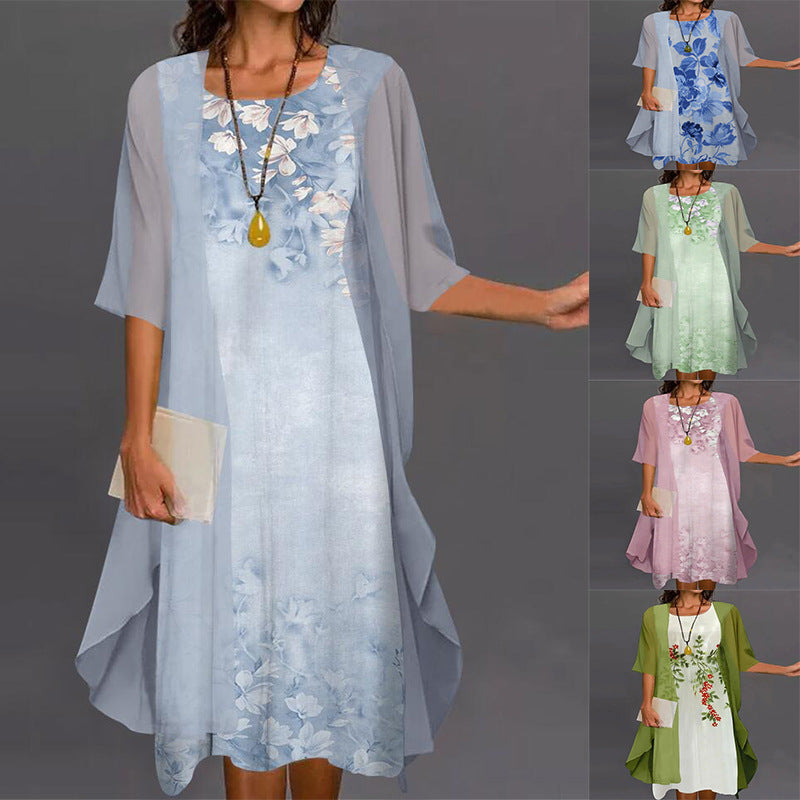 Fawn™ Fitted Party Dress with Glam Touch