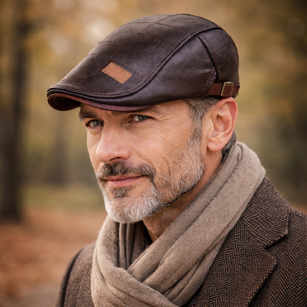 Winslow™ Classic Cut Leather Beret