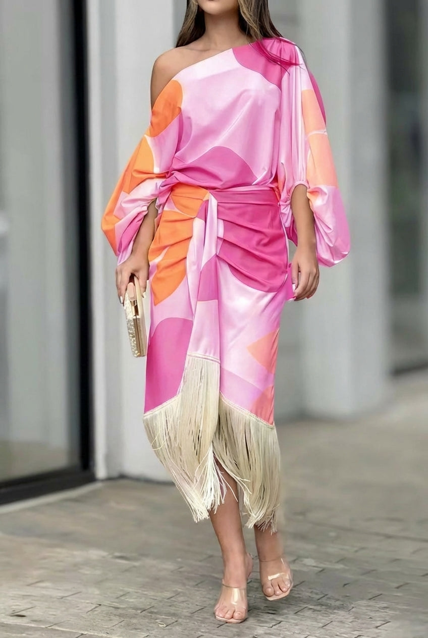 Sovira™ Two-Piece Fringe Set with Elegant Style