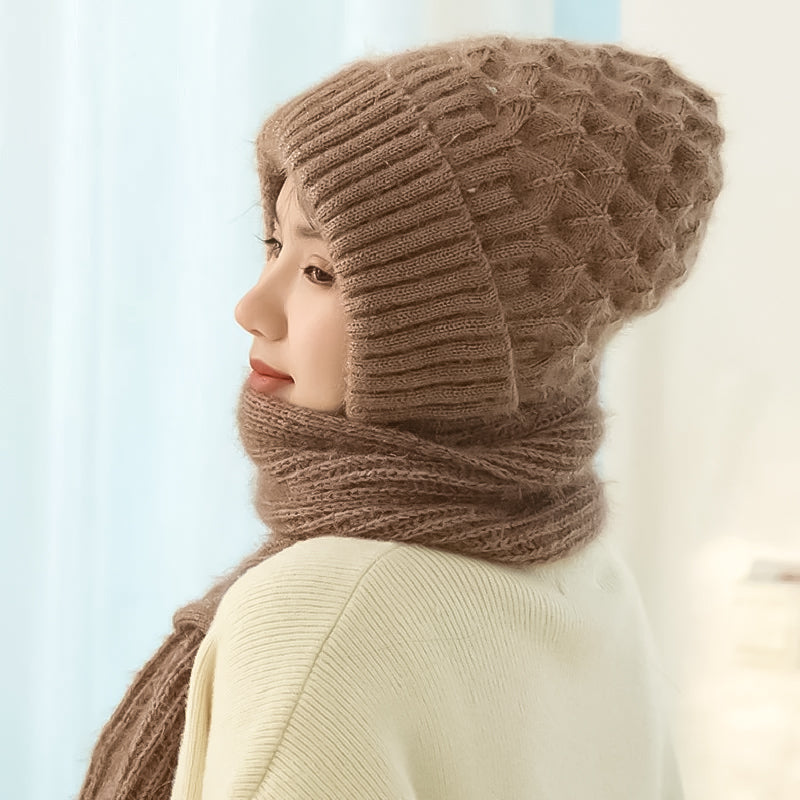 Solmira™ Windproof Polar Hat and Scarf