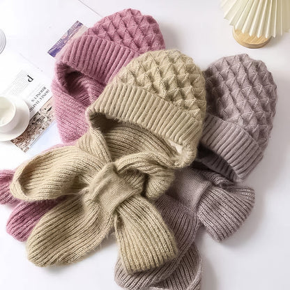 Solmira™ Windproof Polar Hat and Scarf