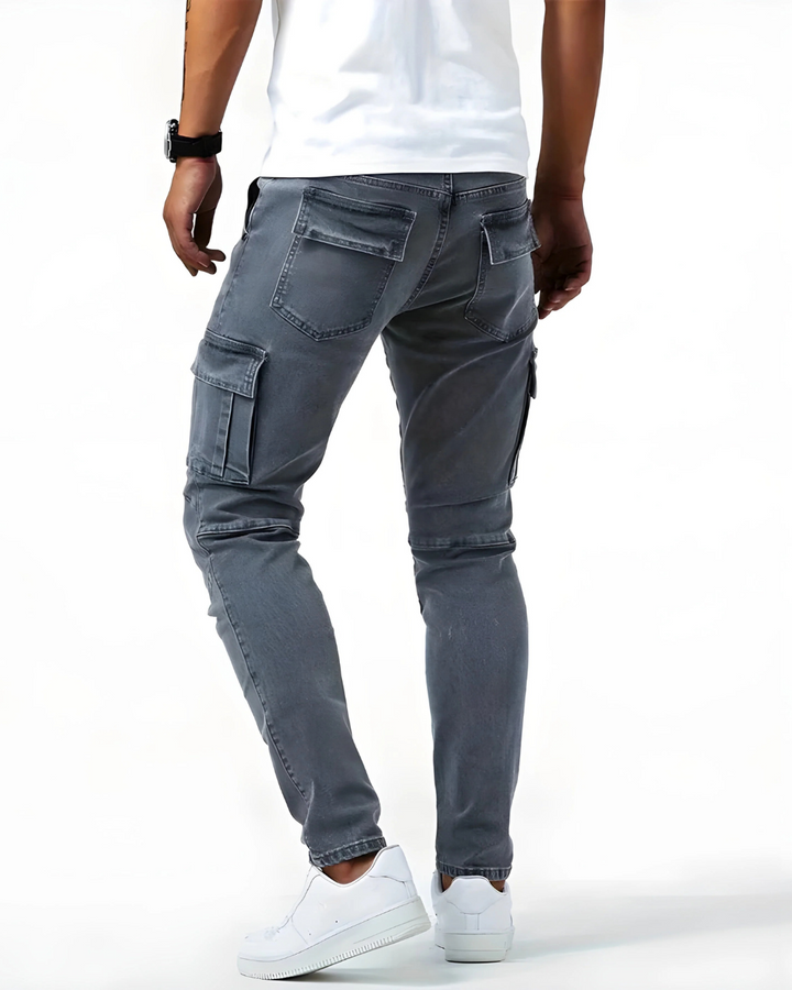מכנסי מטען Calviero™ Dynamic Fit בצבע נייבי