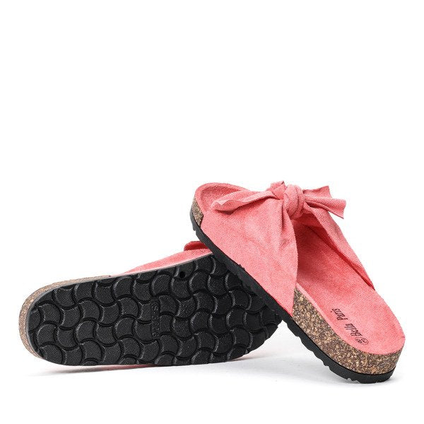 Isla™ Pink Flip Flops for Women with Bow and Summer Style