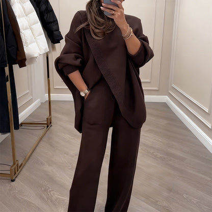 Virelina™ Oversized Sweater and Comfortable Pants Set for Women