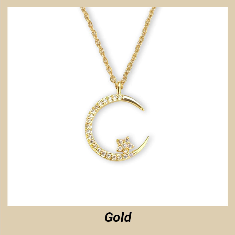 Seluné™ Collar Moon and Luminous Stars