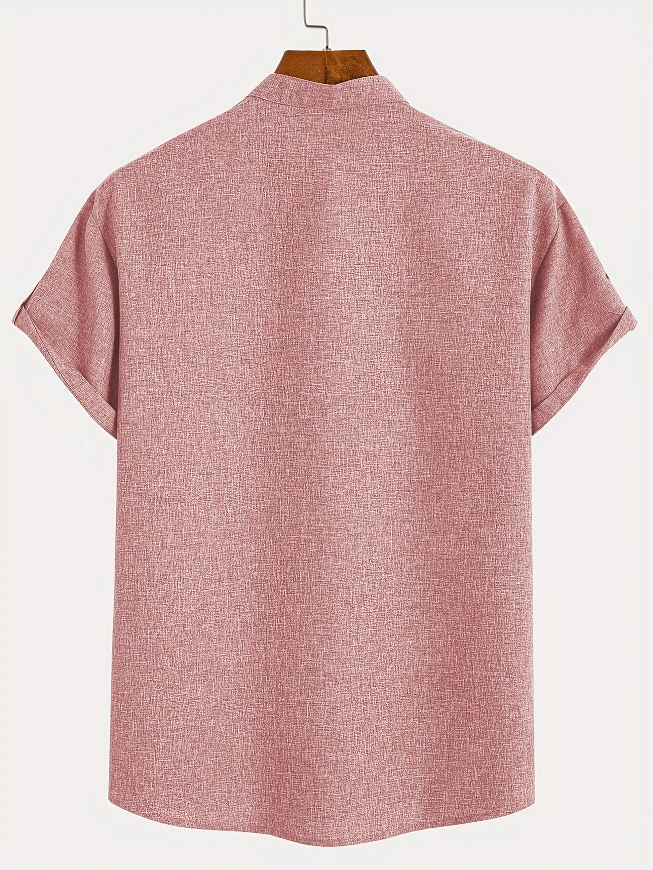 Hayes™ Elegant Short-Sleeve High-Collar Shirt