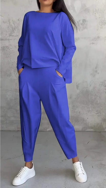 Nuvéa™ Soft Blouse and Lightweight Pants Set