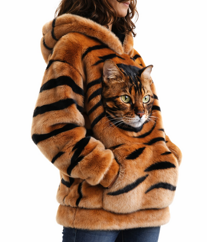 Miauvéa™ Cat Plush Hoodie Total Comfort