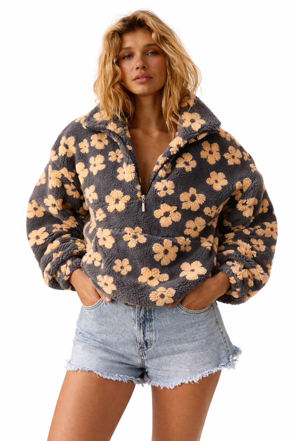 Fiorenne™ Polar Sweatshirt Flower Power