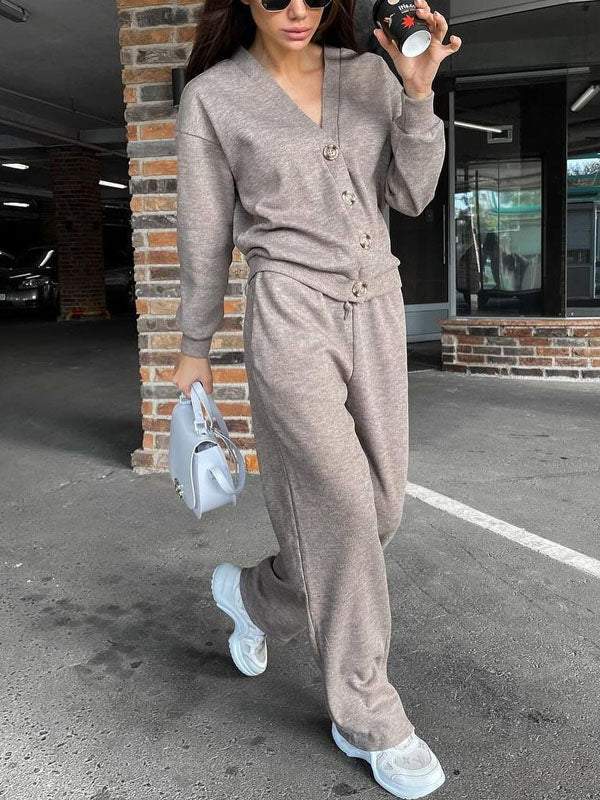 Oristine™ Knit Set with Cardigan and Giulia Pants