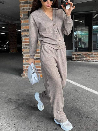 Oristine™ Knit Set with Cardigan and Giulia Pants