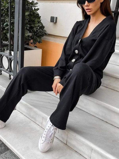 Oristine™ Knit Set with Cardigan and Giulia Pants