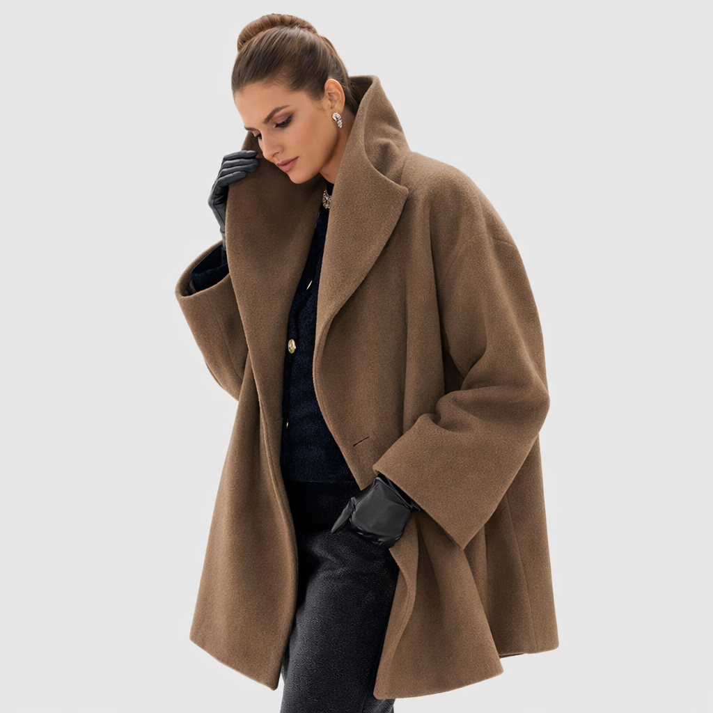 מעיל צמר Elmarae™ Classic Silhouette