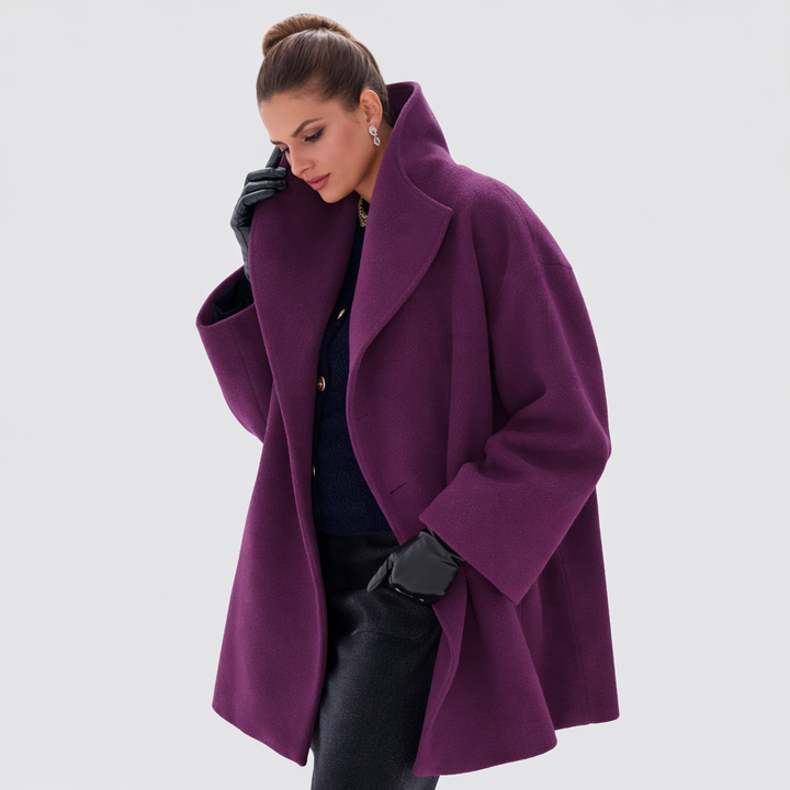 מעיל צמר Elmarae™ Classic Silhouette