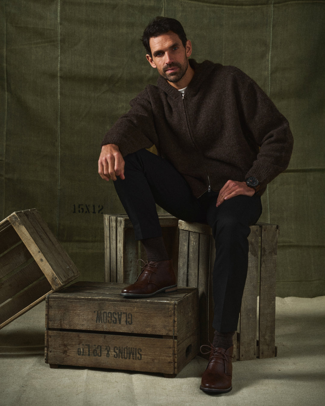 Helvaro™ Men's Leather Boots with Urban Style