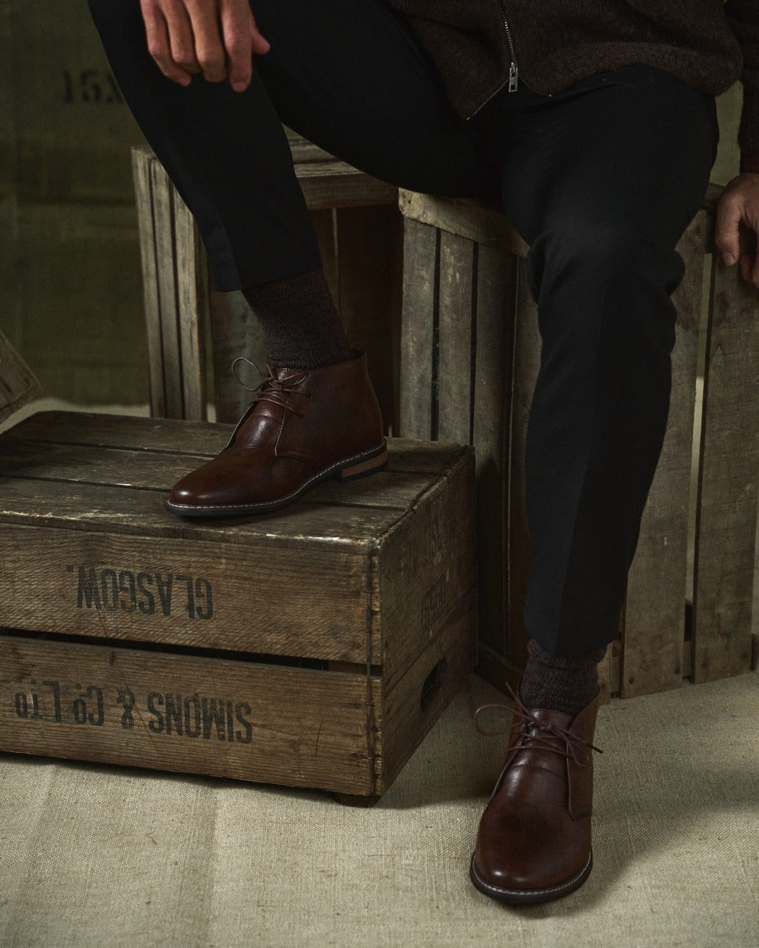 Helvaro™ Men's Leather Boots with Urban Style
