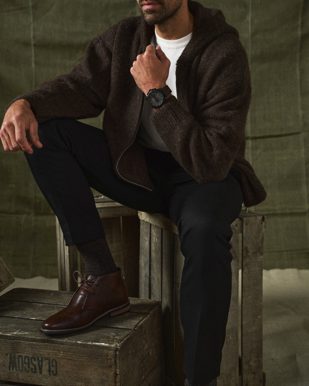 Helvaro™ Men's Leather Boots with Urban Style