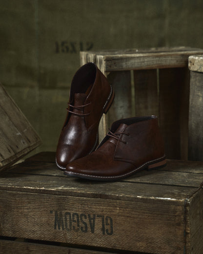 Helvaro™ Men's Leather Boots with Urban Style