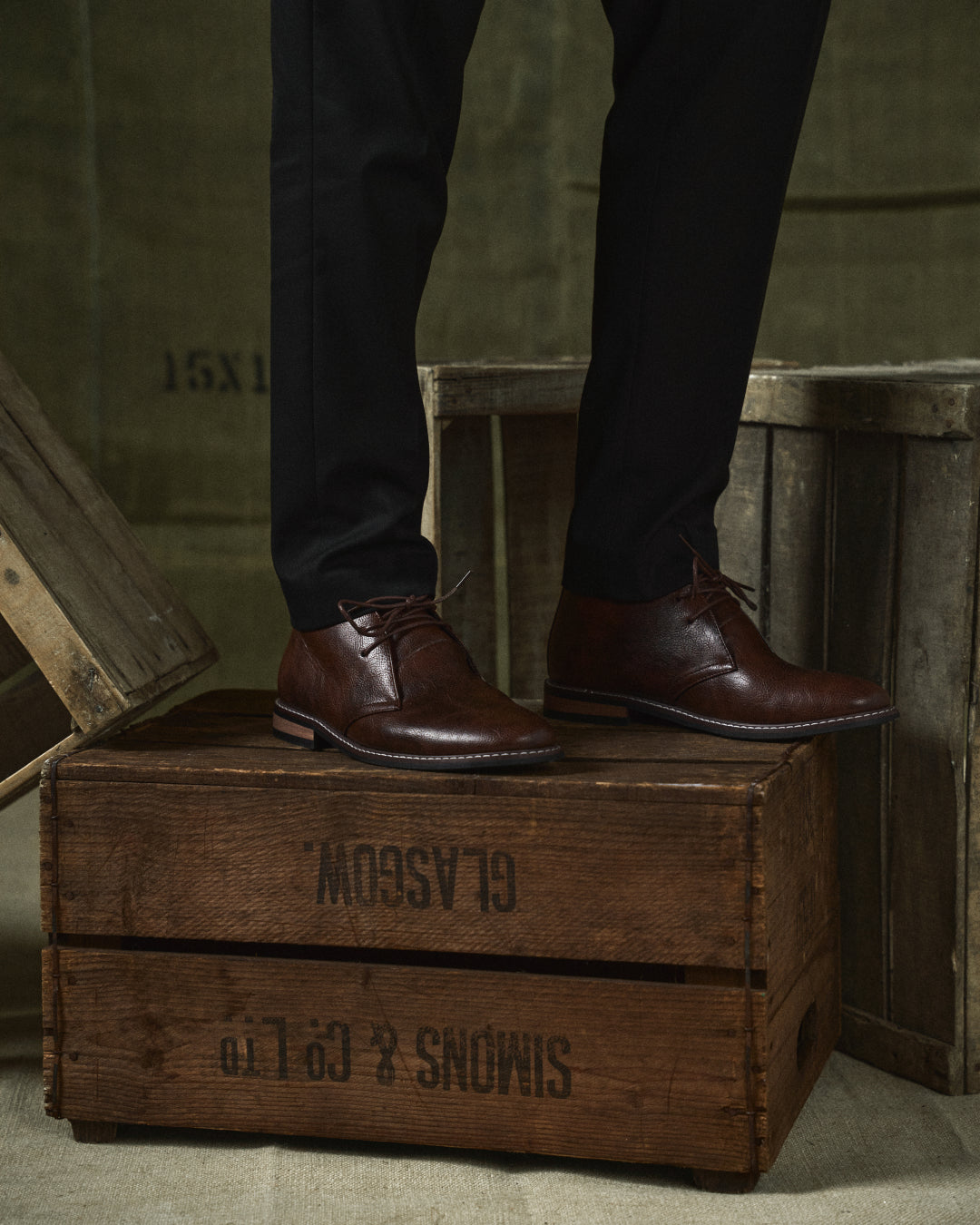 Helvaro™ Men's Leather Boots with Urban Style