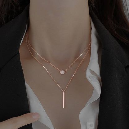 Oona™ Double Layered Collar with Elegant and Modern Design