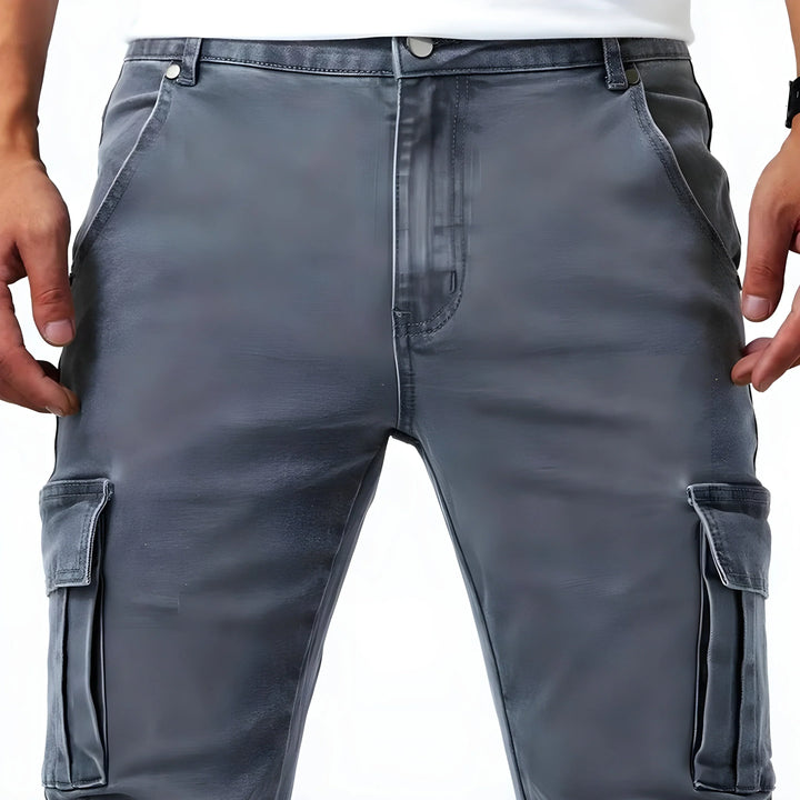 מכנסי מטען Calviero™ Dynamic Fit בצבע נייבי