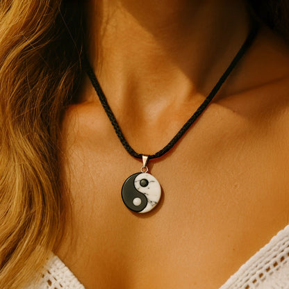 Lumay™ Dual Natural Yin-Yang Pendant