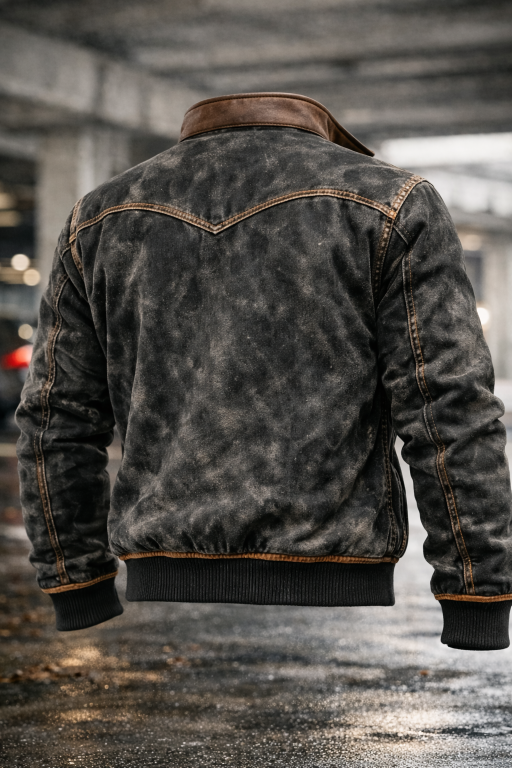 Korex™ Thermal Synthetic Leather Jacket with Soft Lining