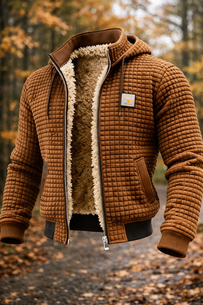 Korex™ Thermal Synthetic Leather Jacket with Soft Lining