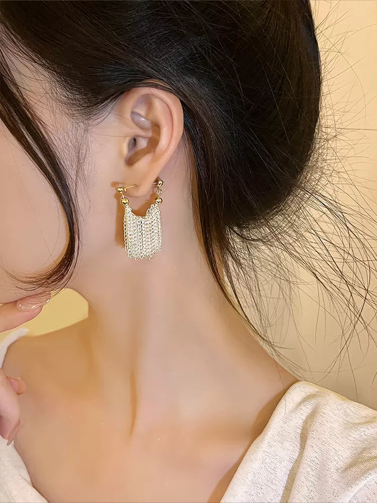 Ursa™ Earrings, Necklace, Bracelet with Cascade Tassels