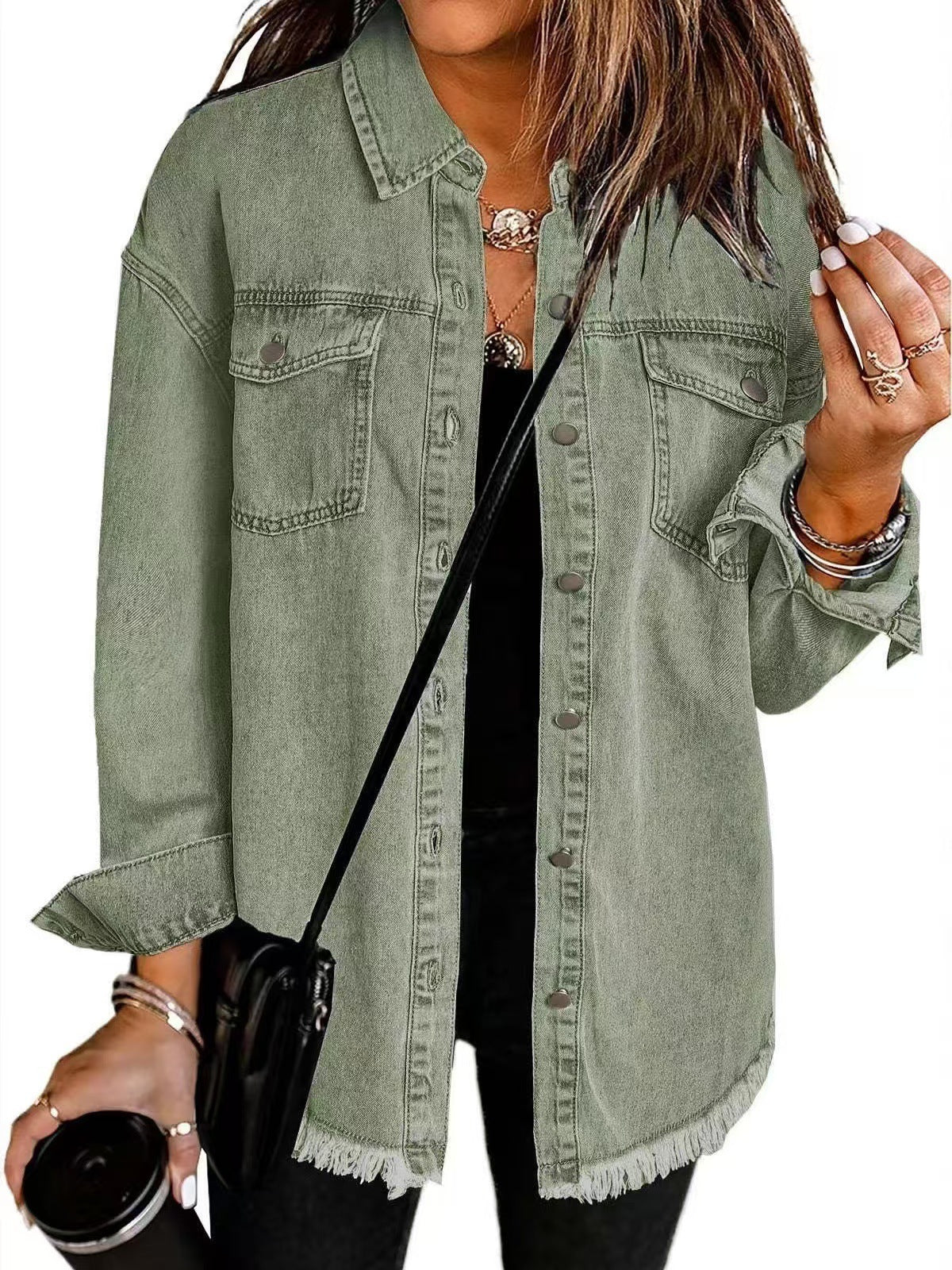 Sorellea™ Classic Denim Jacket for Women - Daily Use