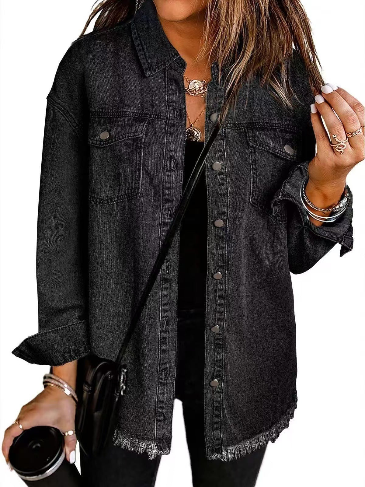 Sorellea™ Classic Denim Jacket for Women - Daily Use
