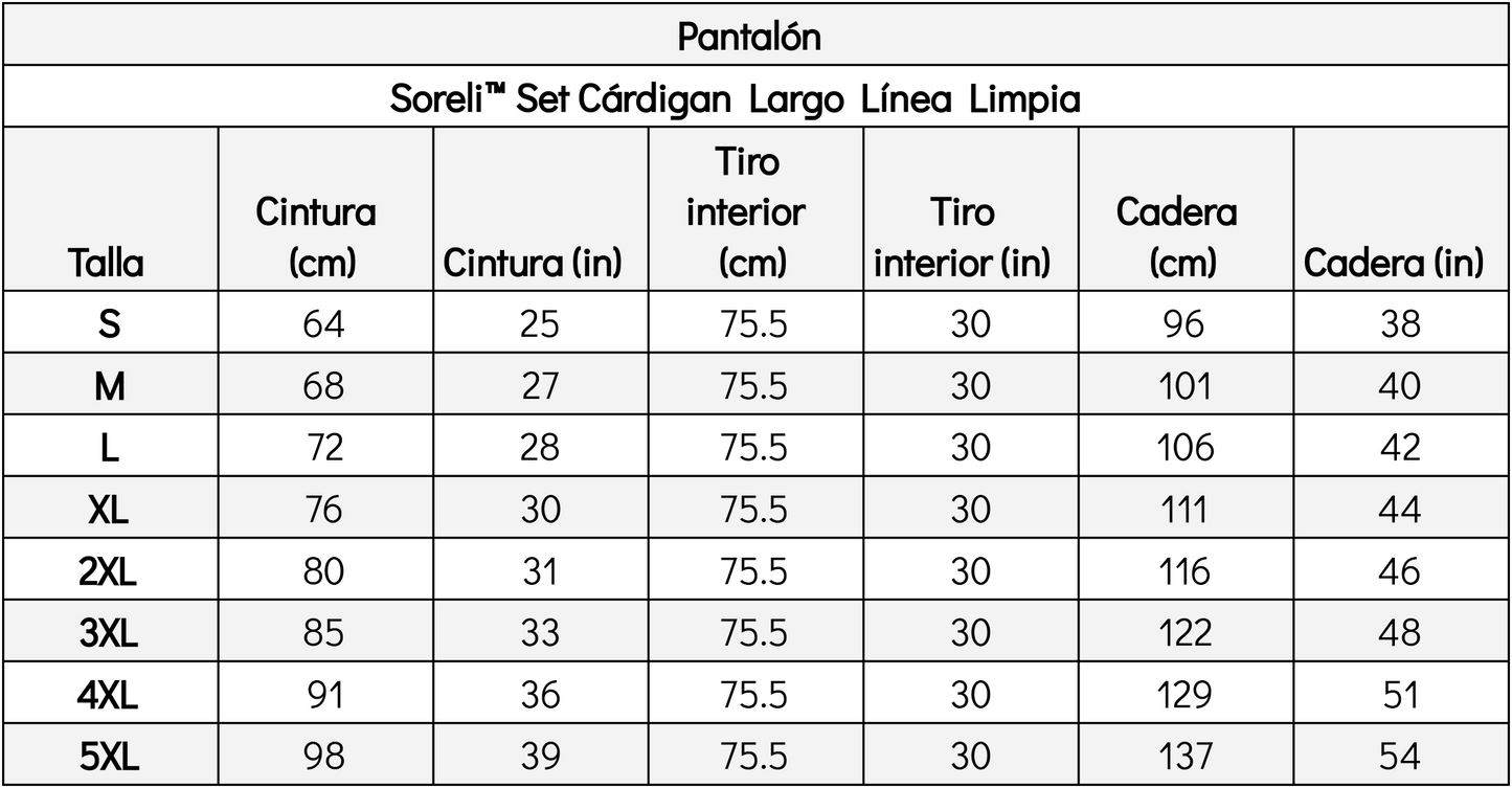 Soreli™ Long Cardigan Clean Line Set