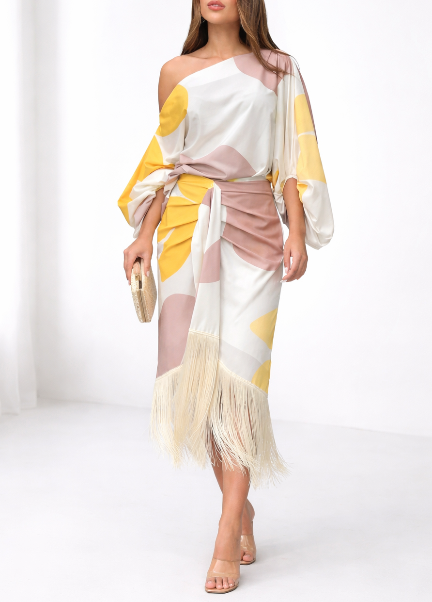 Sovira™ Two-Piece Fringe Set with Elegant Style