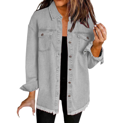 Sorellea™ Classic Denim Jacket for Women - Daily Use