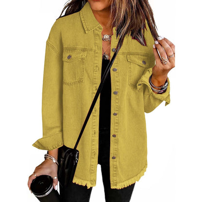 Sorellea™ Classic Denim Jacket for Women - Daily Use