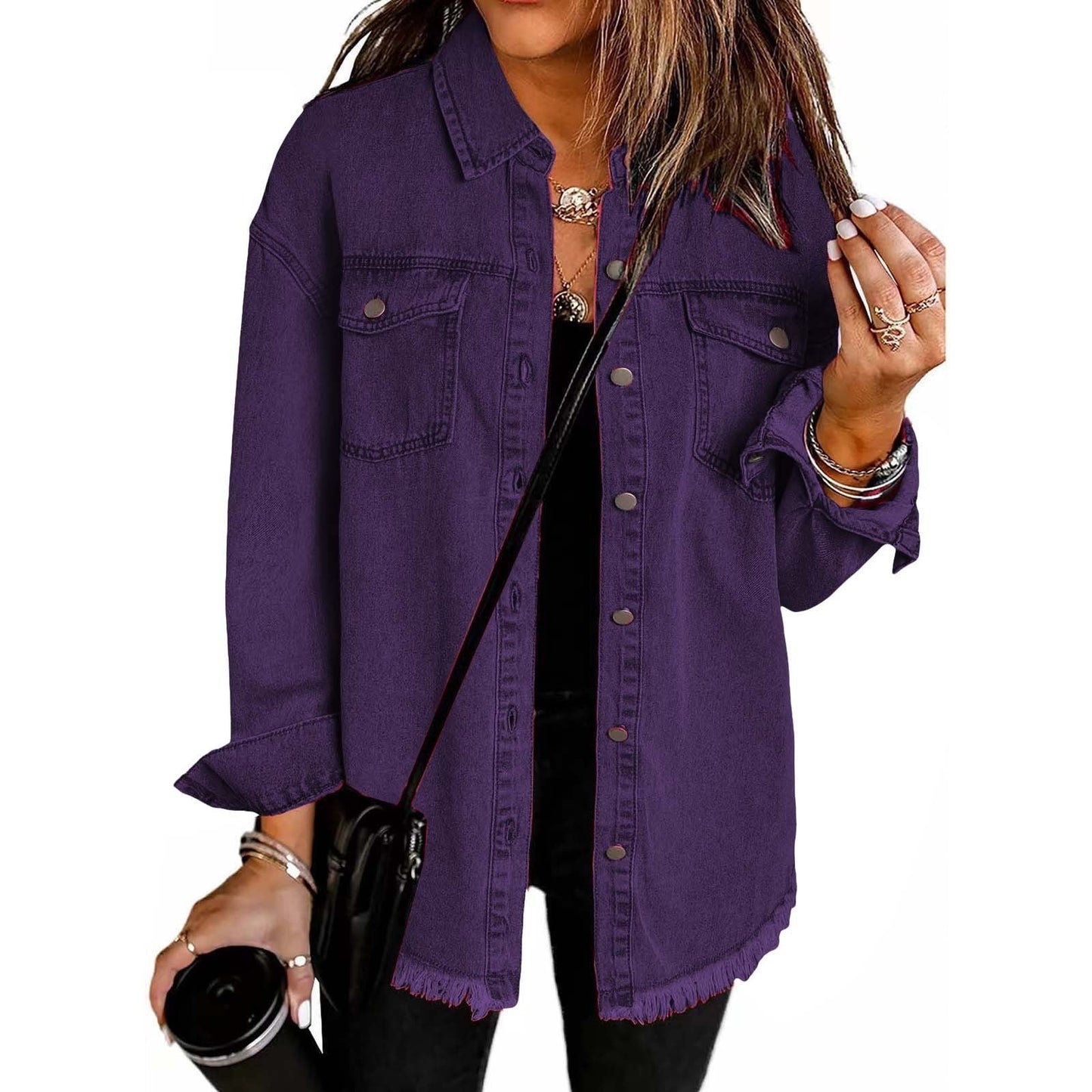 Sorellea™ Classic Denim Jacket for Women - Daily Use