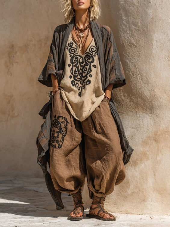 Zosia™ Three-Piece Nomadic Bohemian Art Set