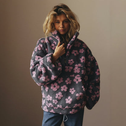 Fiorenne™ Polar Sweatshirt Flower Power
