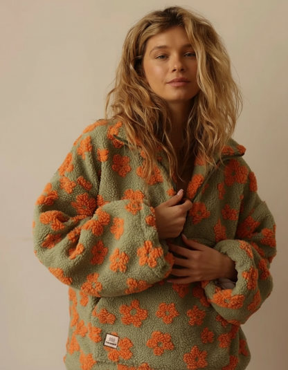 Fiorenne™ Polar Sweatshirt Flower Power