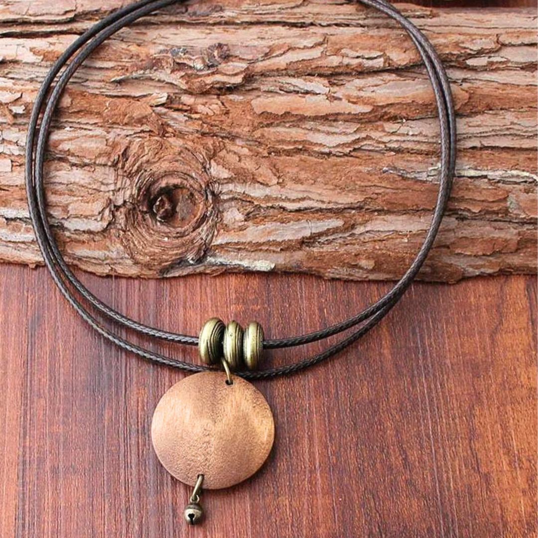 Origen™ Tree of Life Necklace in Natural Wood