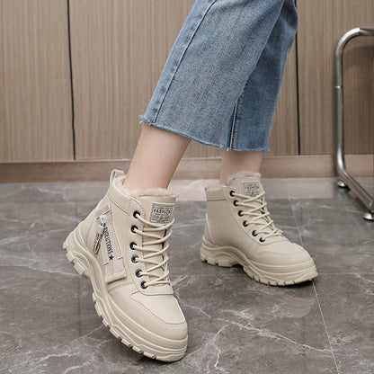 Mirelli™ Waterproof Winter Ankle Boots with Laces