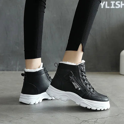 Mirelli™ Waterproof Winter Ankle Boots with Laces