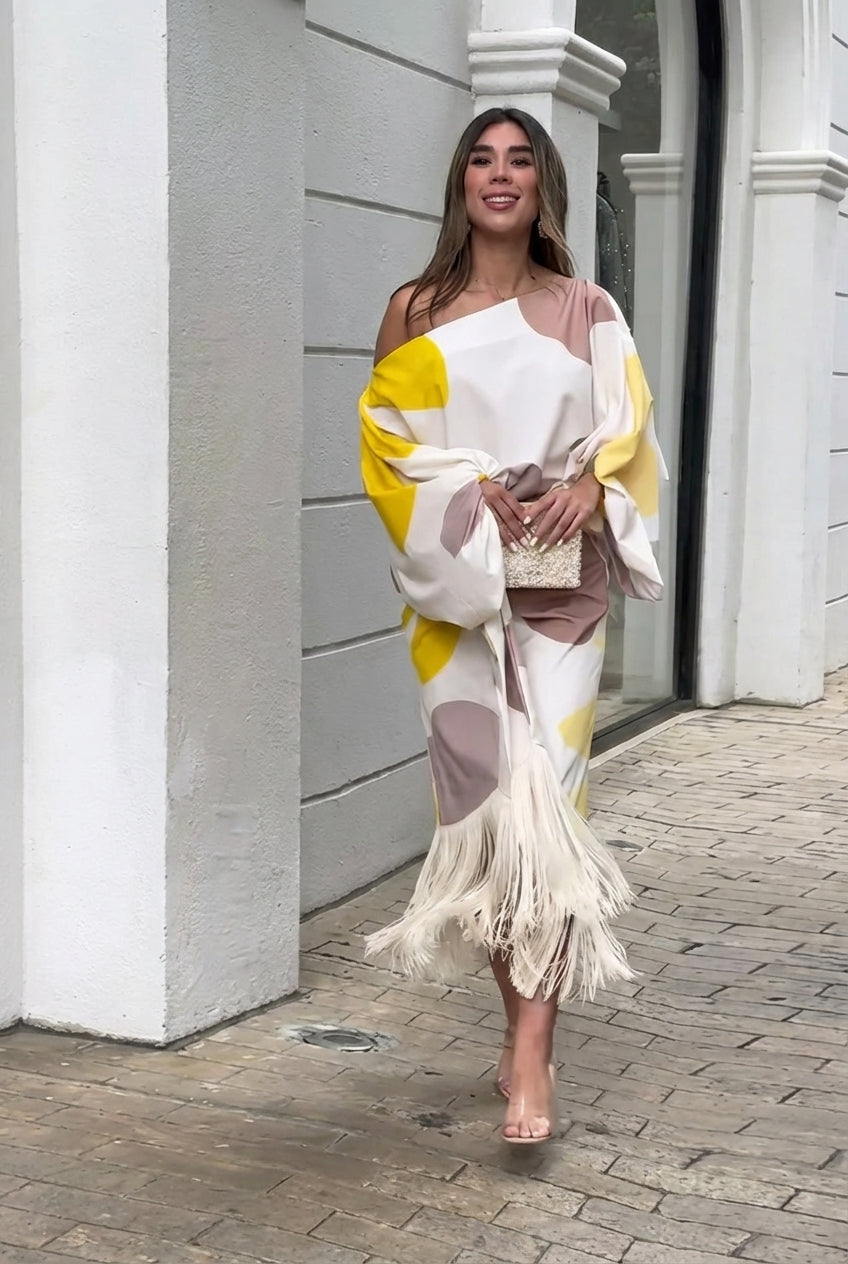Sovira™ Two-Piece Fringe Set with Elegant Style