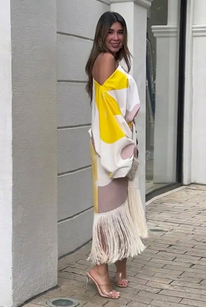 Sovira™ Two-Piece Fringe Set with Elegant Style