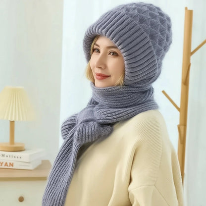 Solmira™ Windproof Polar Hat and Scarf